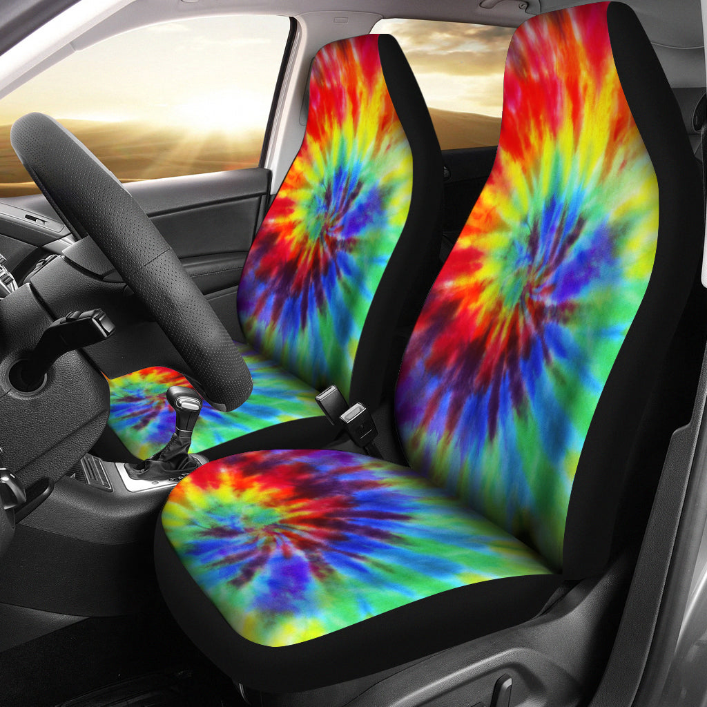 Tie Dye - Car Seat Covers (Set of 2)