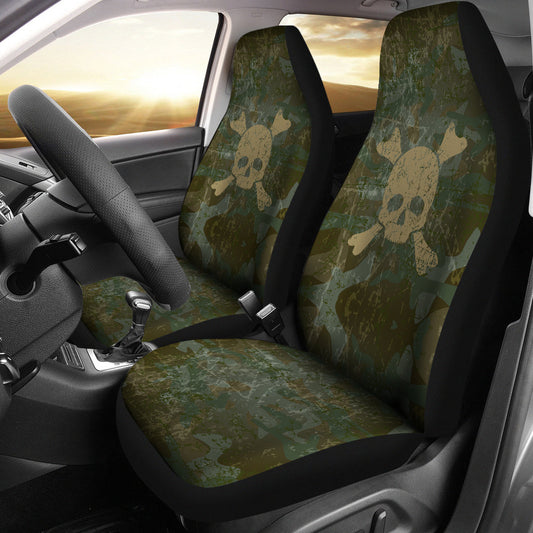 Skull & Crossbones Car Seat Covers (Set of 2)