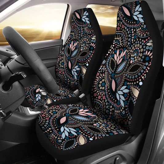 Tribal Beads Car Seat Covers (Set of 2)
